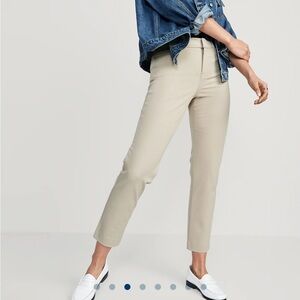 Old Navy High-Waisted Pixie Straight Ankle Pants NWOT